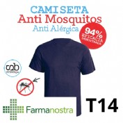 Camiseta antimosquitos stingbye camiseta manga corta  | talla t14 | color marino